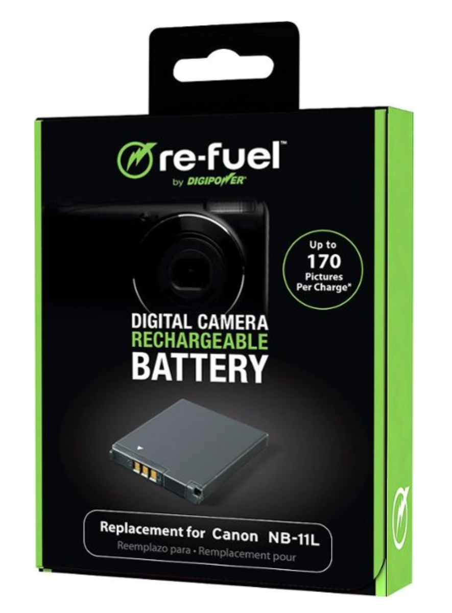 Re-Fuel by DIGIPOWER High-Performance Replacement Battery for Canon NB-11L Re-Fuel by DIGIPOWER High-Performance Replacement Battery for Canon NB-11L